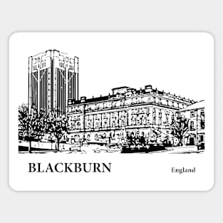 Blackburn England Magnet